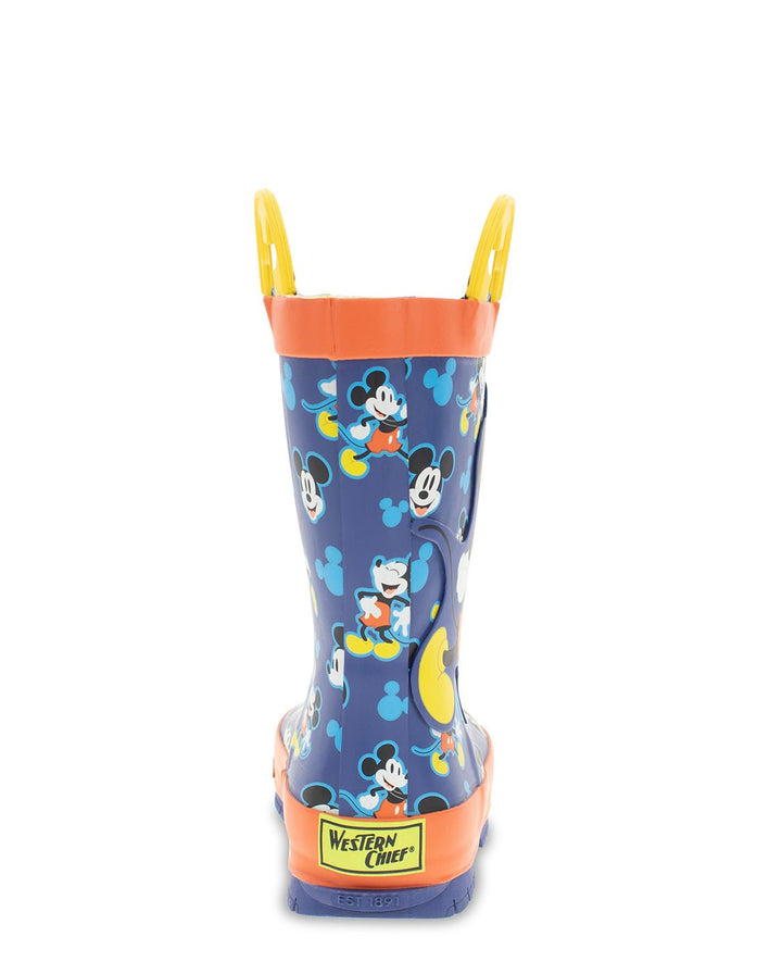Kids Mickey Mouse Musketeer Rain Boot - Blue - WSC B2B