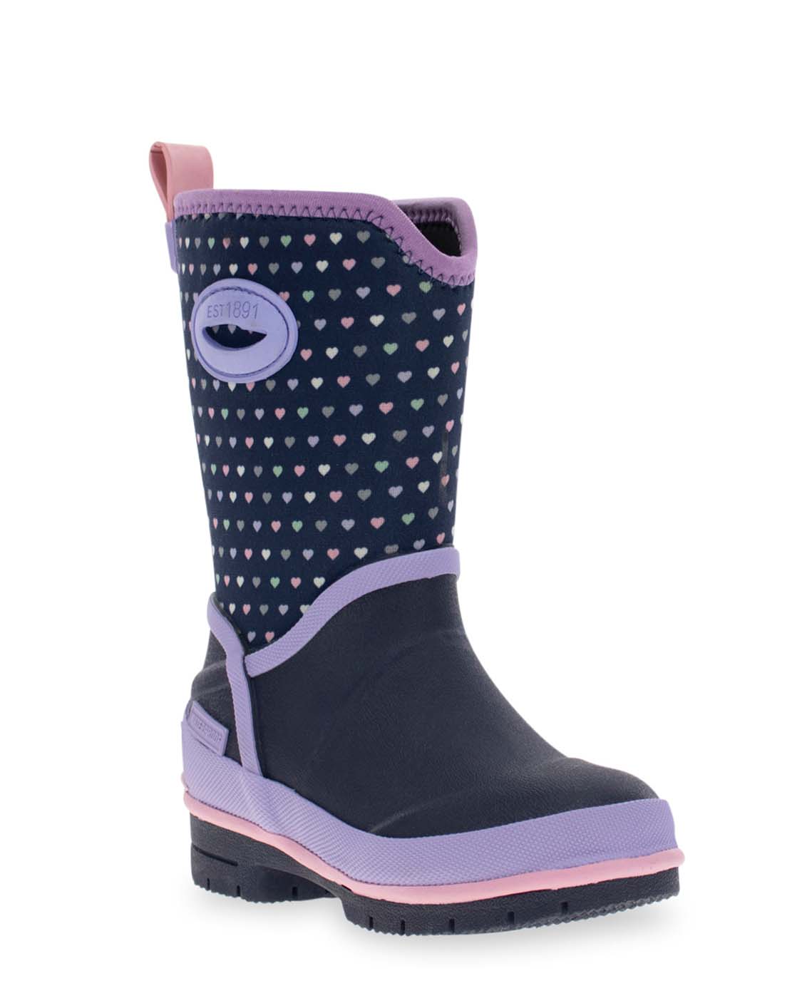 Kids Mini Sweethearts Neoprene Cold Weather Boot - Navy - WSC B2B