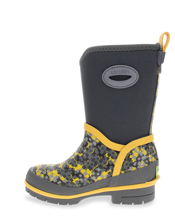 Kids Power Pixel Neoprene Cold Weather Boot - Charcoal - WSC B2B