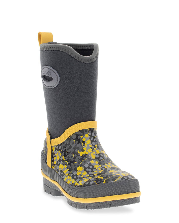 Kids Power Pixel Neoprene Cold Weather Boot - Charcoal - WSC B2B