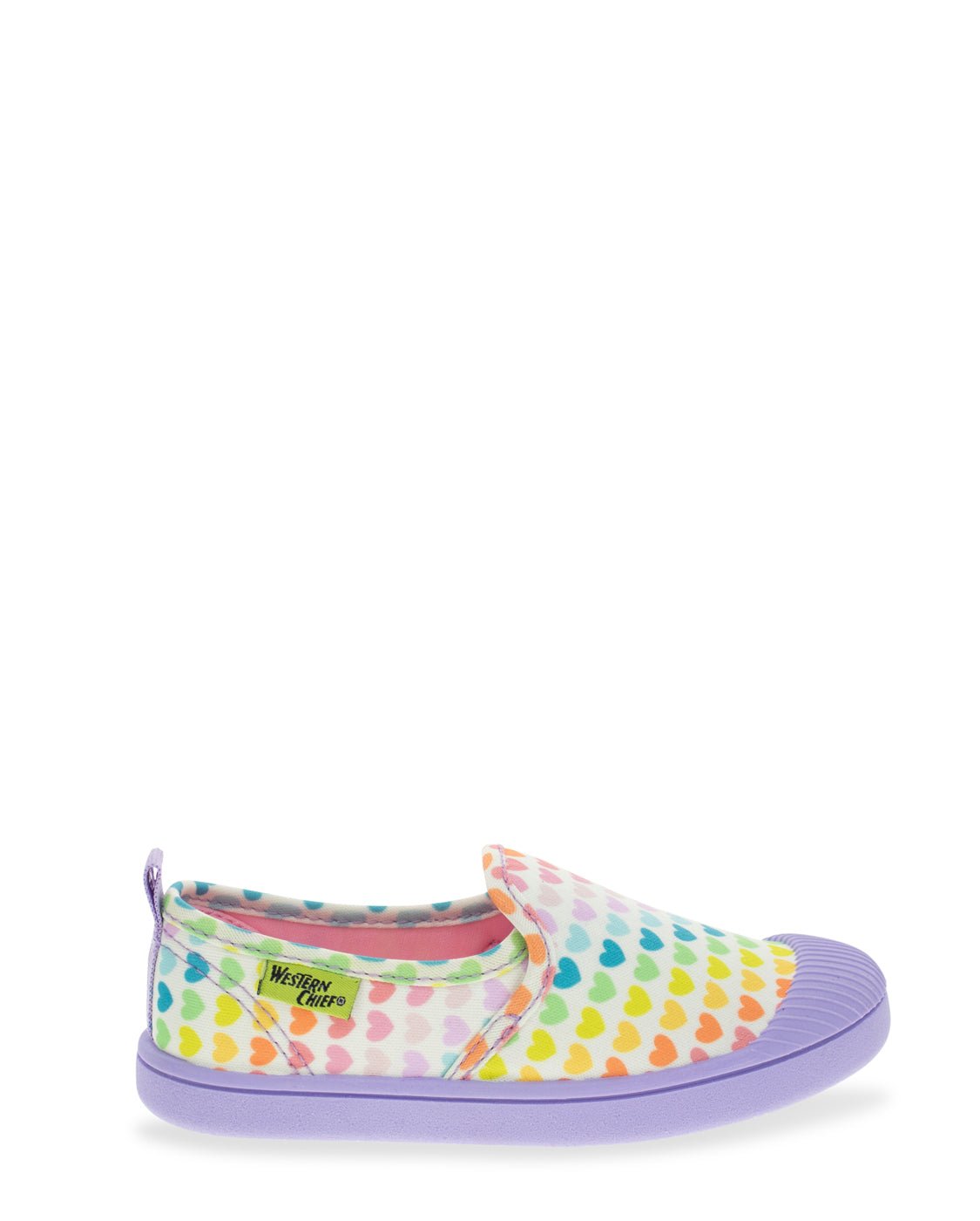 Kids Puddle Hearts Slip On - Cream - WSC B2B