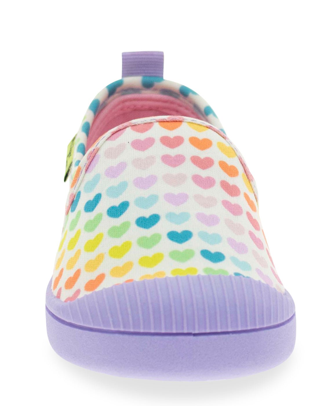 Kids Puddle Hearts Slip On - Cream - WSC B2B