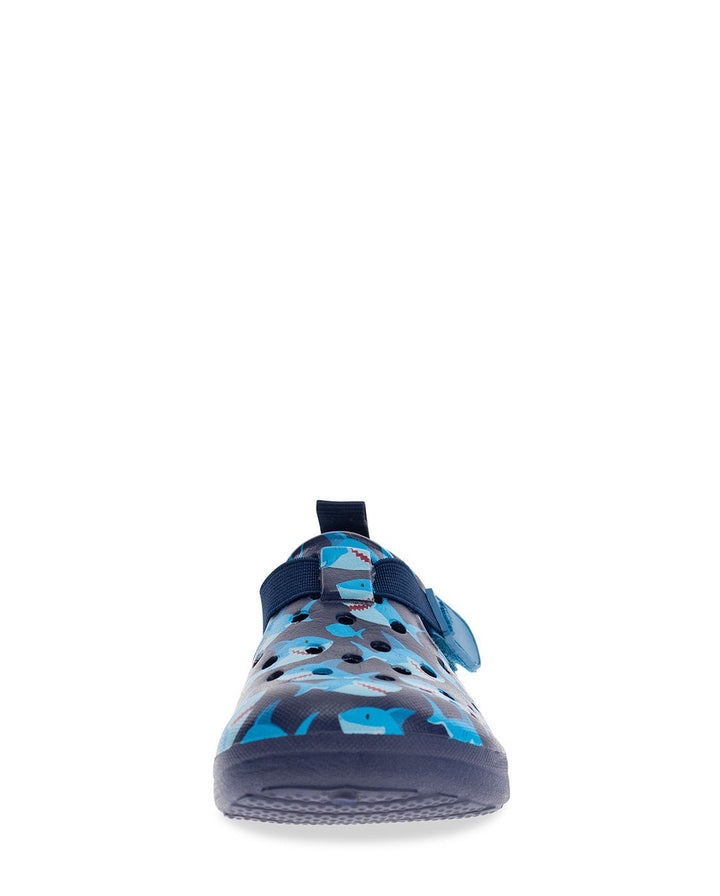 Kids Quest Shark Sandal - Navy - WSC B2B