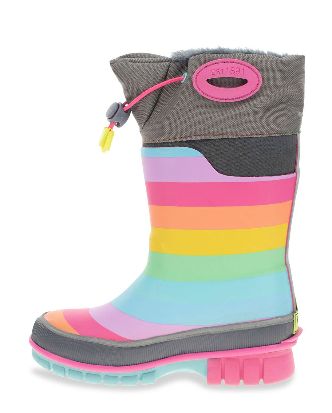 Kids Rainbow Rules Winterprene Cold Weather Boot - Multi - WSC B2B