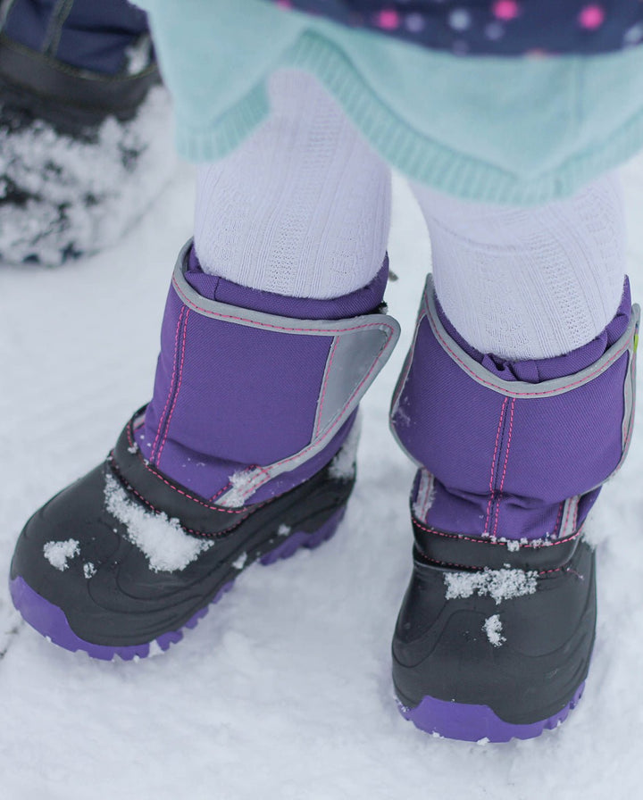 Kids Selah Cold Weather Boot - Purple - WSC B2B