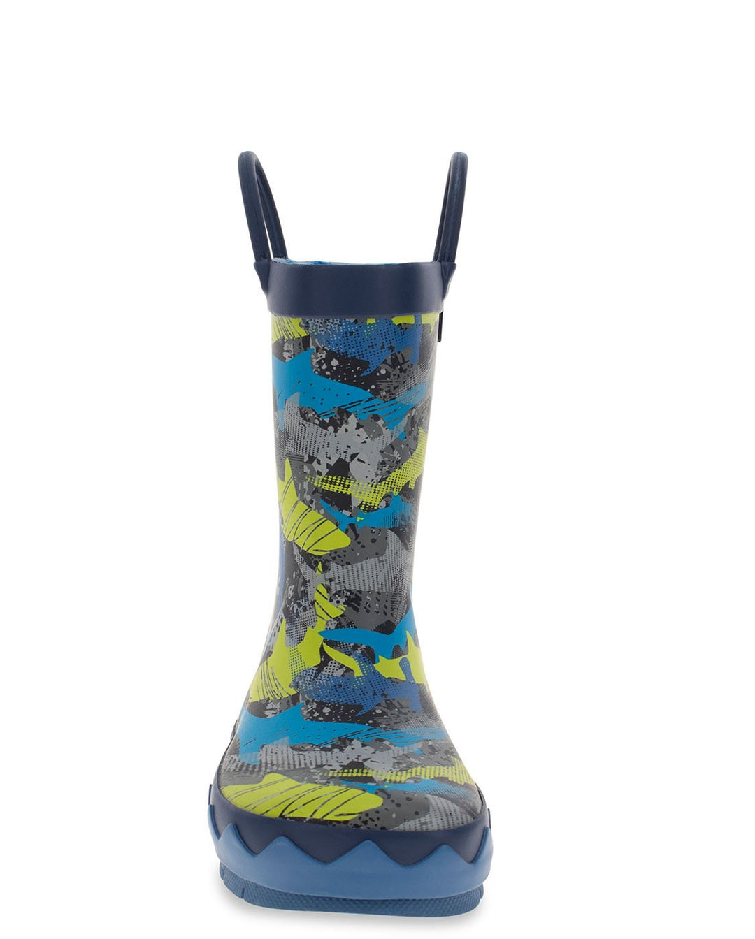 Kids Shark Frenzy Rain Boot - Blue - WSC B2B