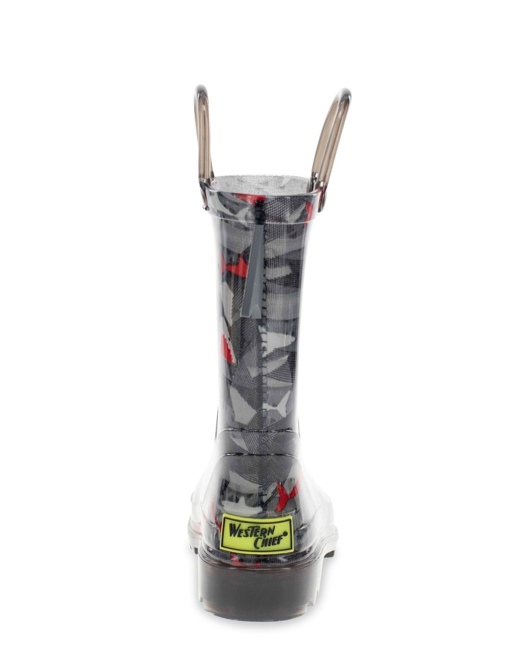 Kids Shark Lighted Rain Boot - Black - WSC B2B