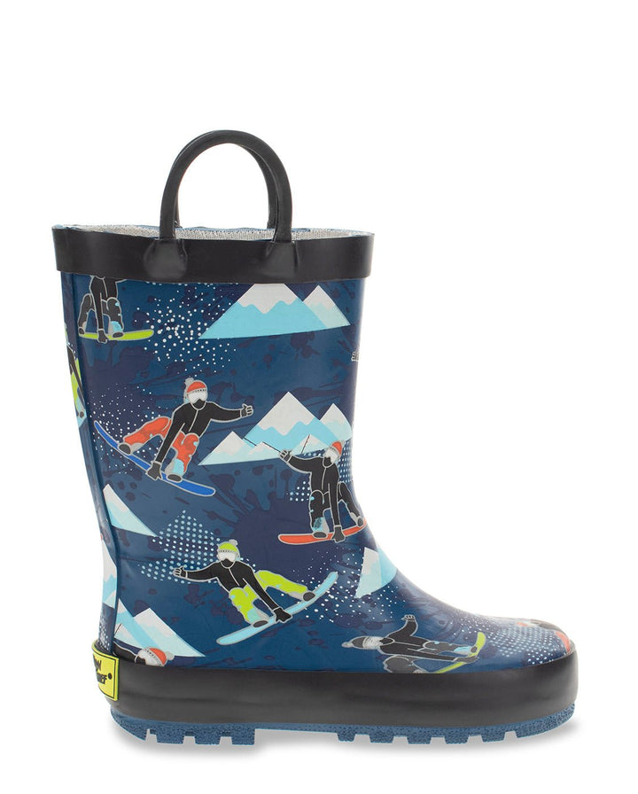 Kids Shredder Rain Boot - Blue - WSC B2B