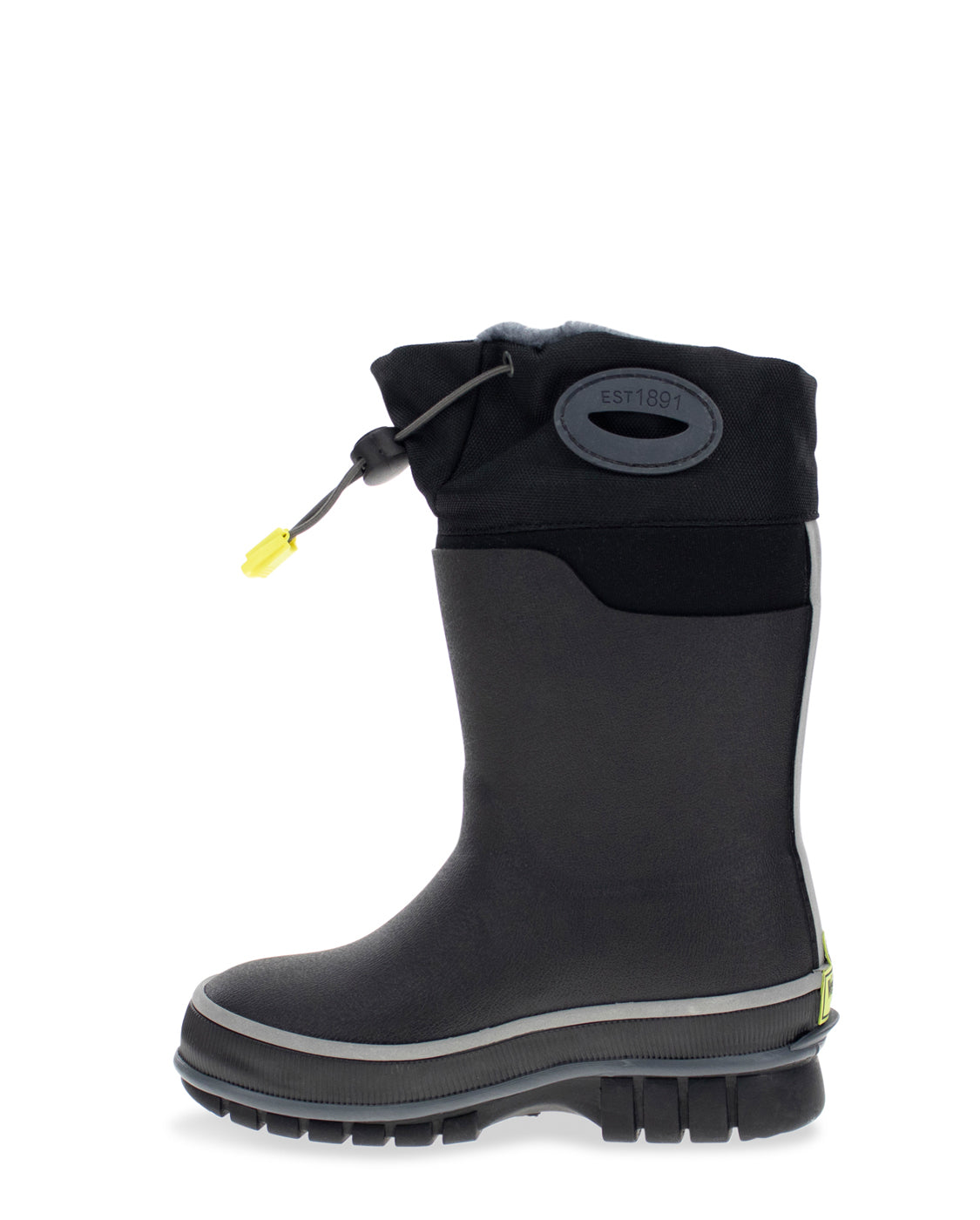 Kids Solid Winterprene Neoprene Mid Boot - Black