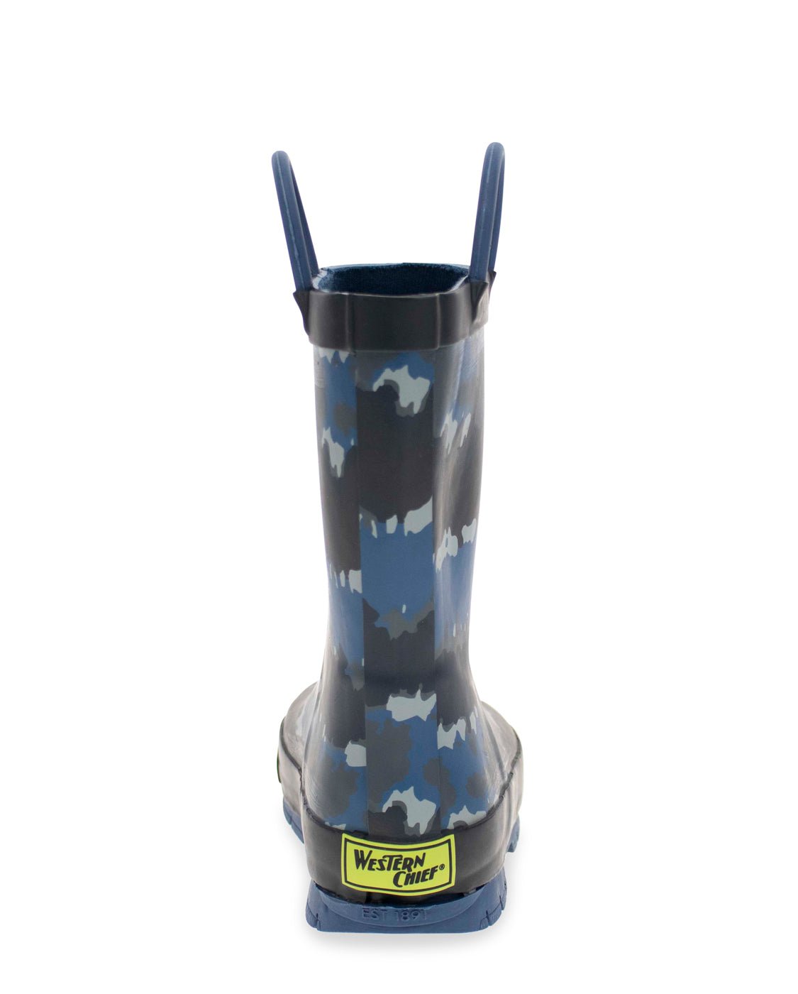 Kids Tie Dye Dude Rain Boot - Blue - WSC B2B