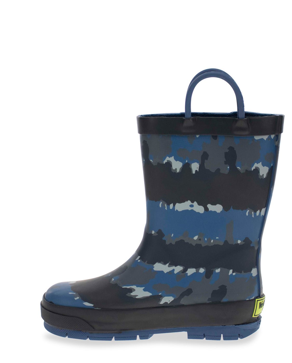 Kids Tie Dye Dude Rain Boot - Blue - WSC B2B