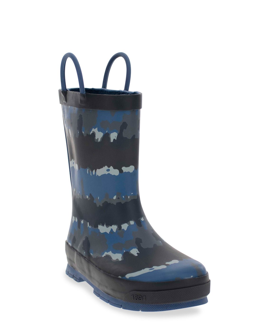 Kids Tie Dye Dude Rain Boot - Blue - WSC B2B