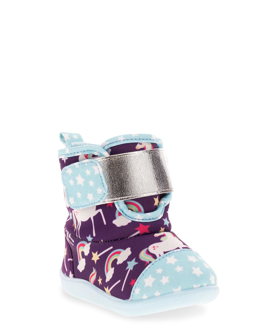 Kids Unicorn Dreams Baby Boot - Purple - WSC B2B