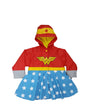 Kids Wonder Woman Raincoat - Red - WSC B2B
