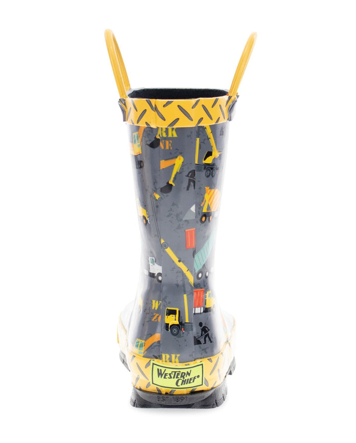 Kids Work Zone Rain Boot - Charcoal - WSC B2B