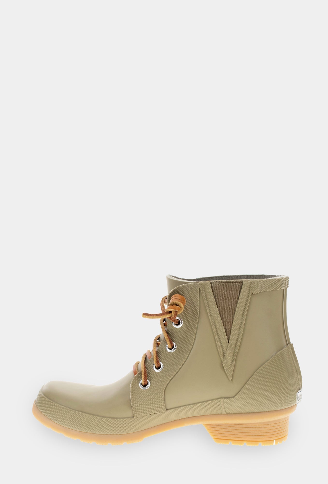 Lace Up Ankle Rain Boot - Moss - WSC B2B