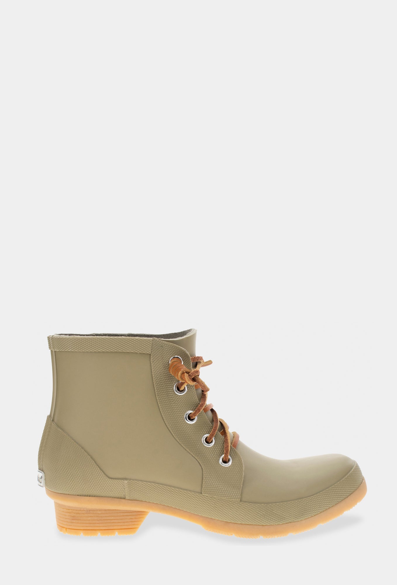 Lace Up Ankle Rain Boot - Moss - WSC B2B