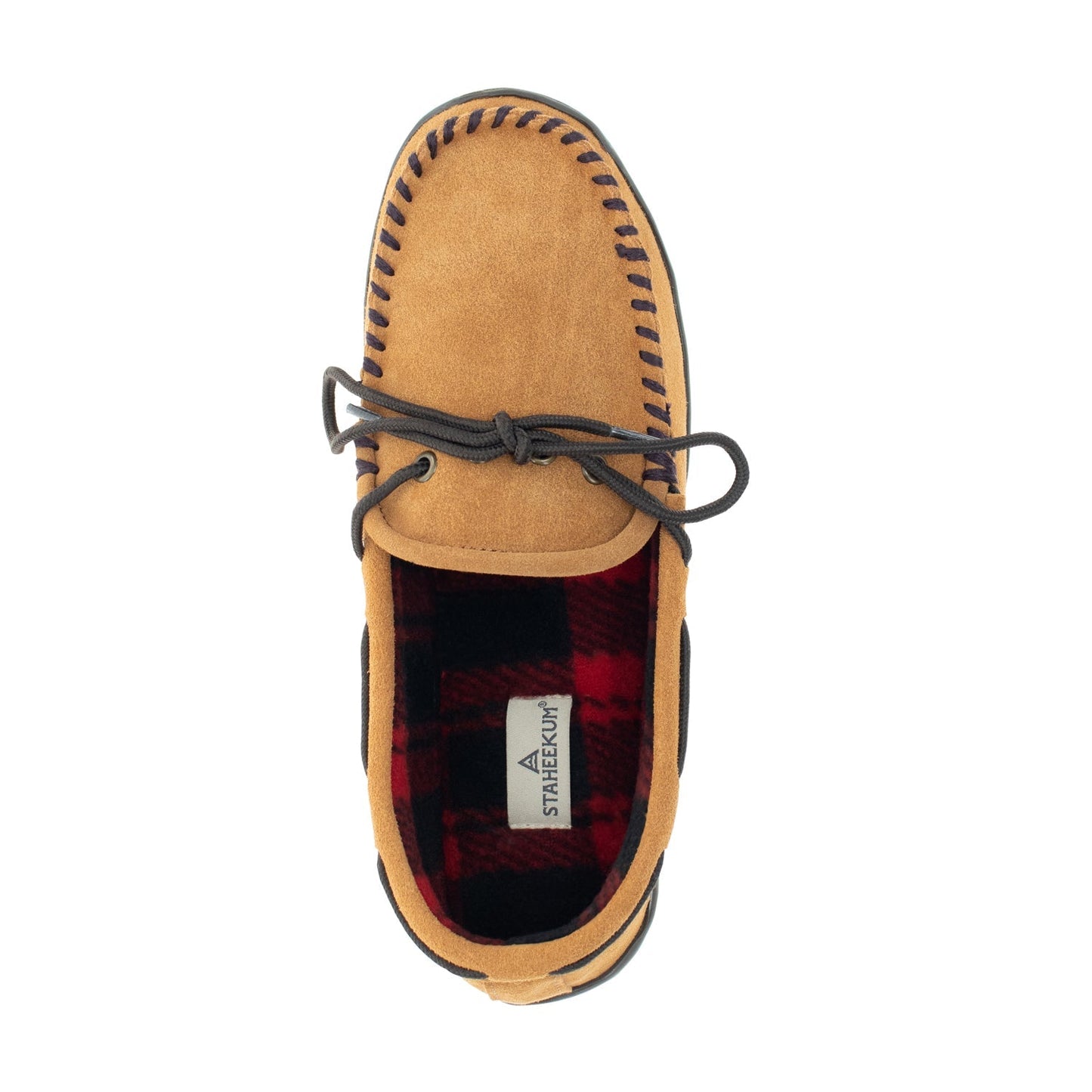 Men's Country Flannel Slipper - Wheat - WSC B2B