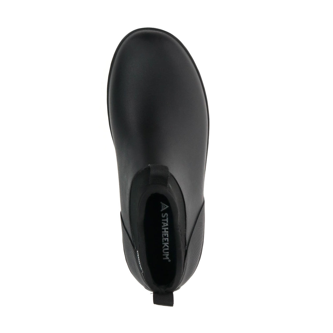 Men's Neoprene Ankle Rain Boot - Black - WSC B2B