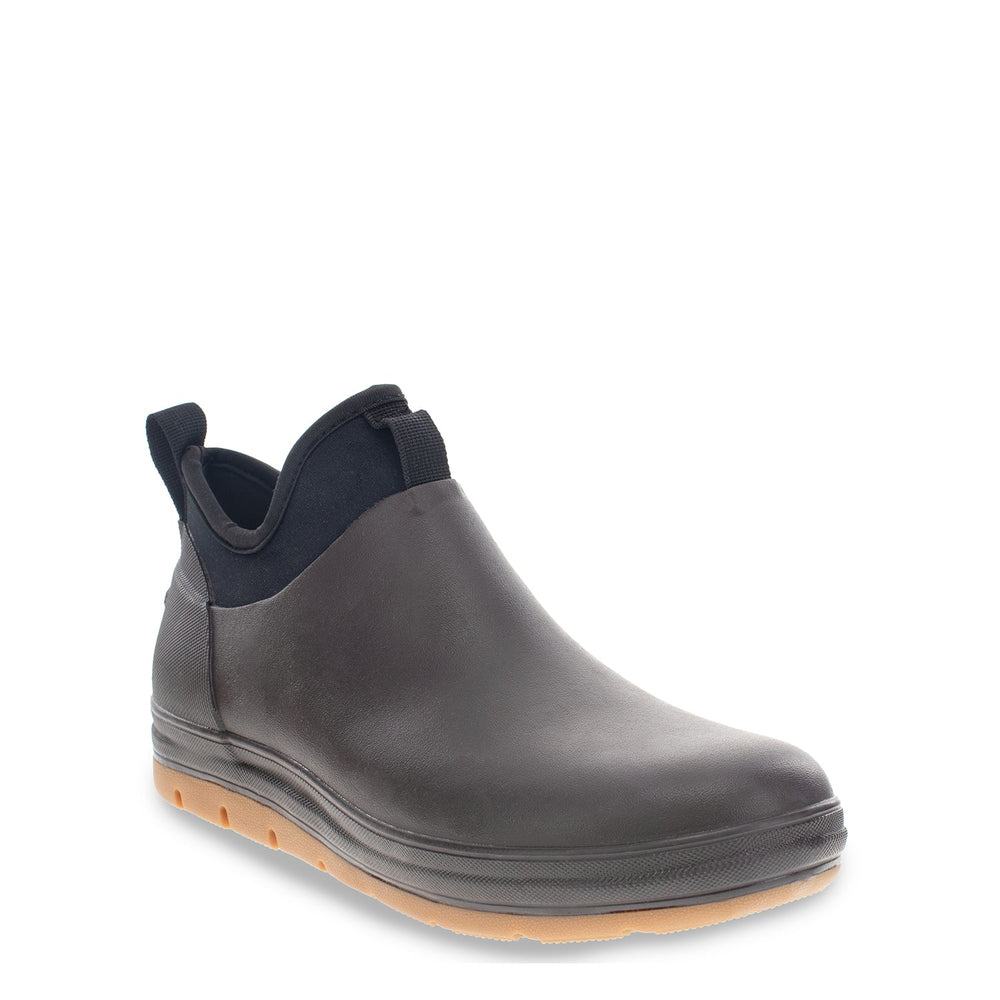Men's Neoprene Ankle Rain Boot - Brown - WSC B2B