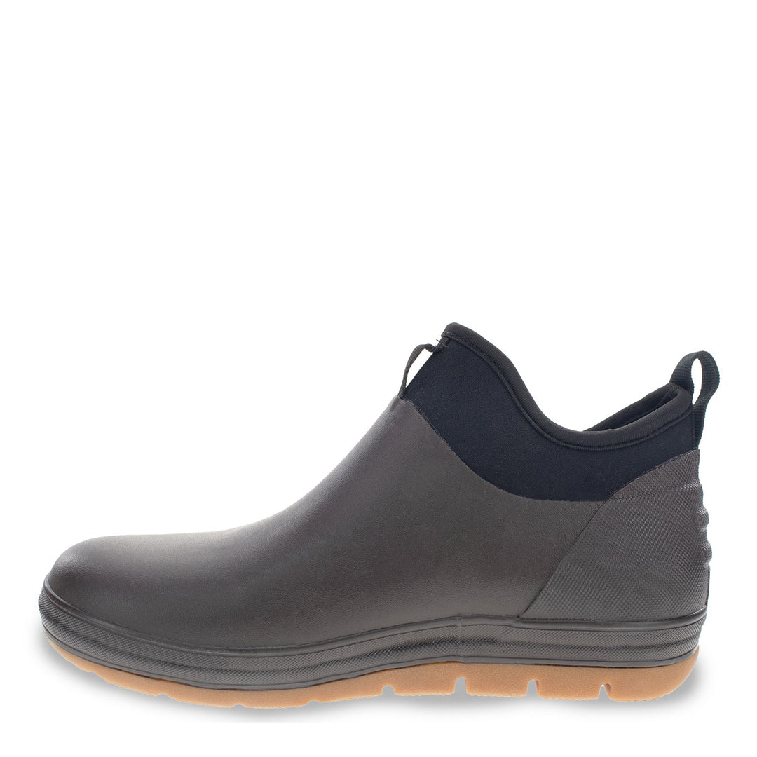 Men's Neoprene Ankle Rain Boot - Brown - WSC B2B