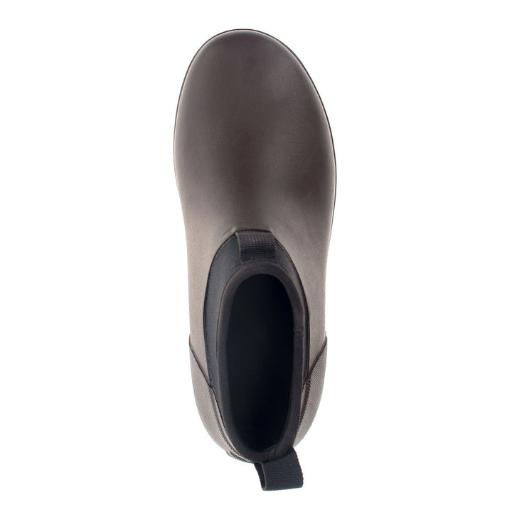 Men's Neoprene Ankle Rain Boot - Brown - WSC B2B