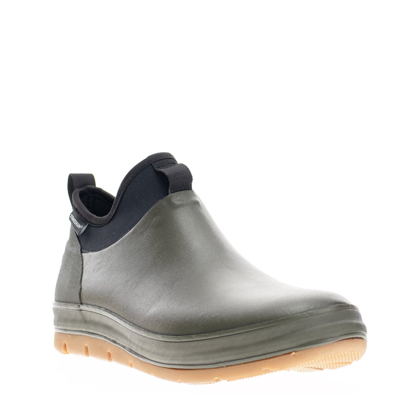 Men's Neoprene Ankle Rain Boot - Olive - WSC B2B