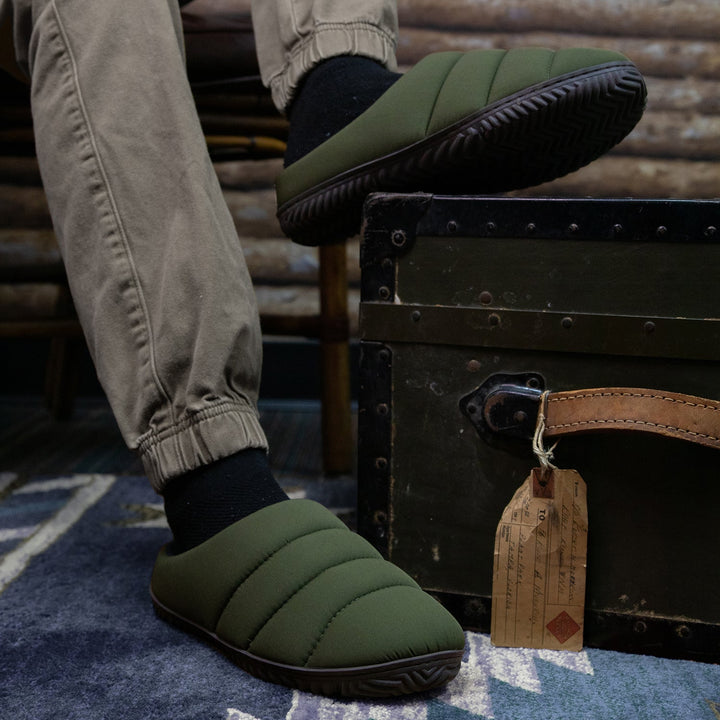 Men's Summit & Go Slipper - Olive - WSC B2B