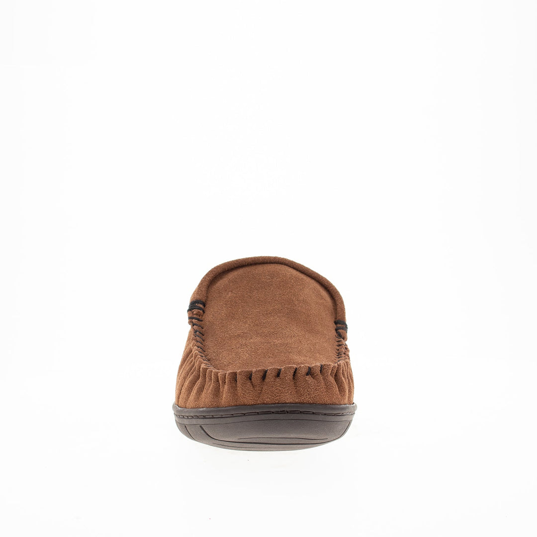 Men's Trapper Flannel Slipper - Wheat - WSC B2B