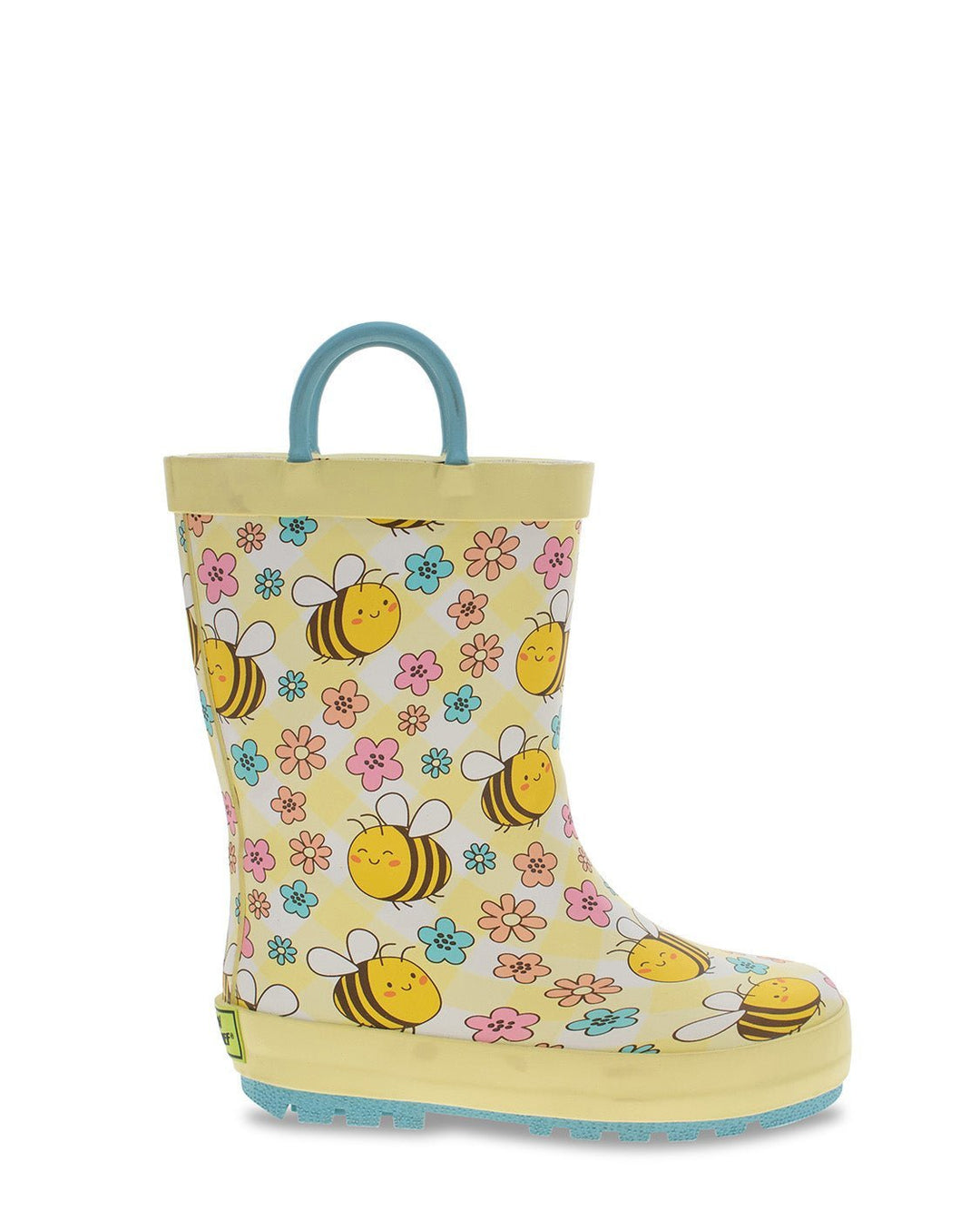 New! Kids Bee Happy Rain Boot - Yellow - WSC B2B