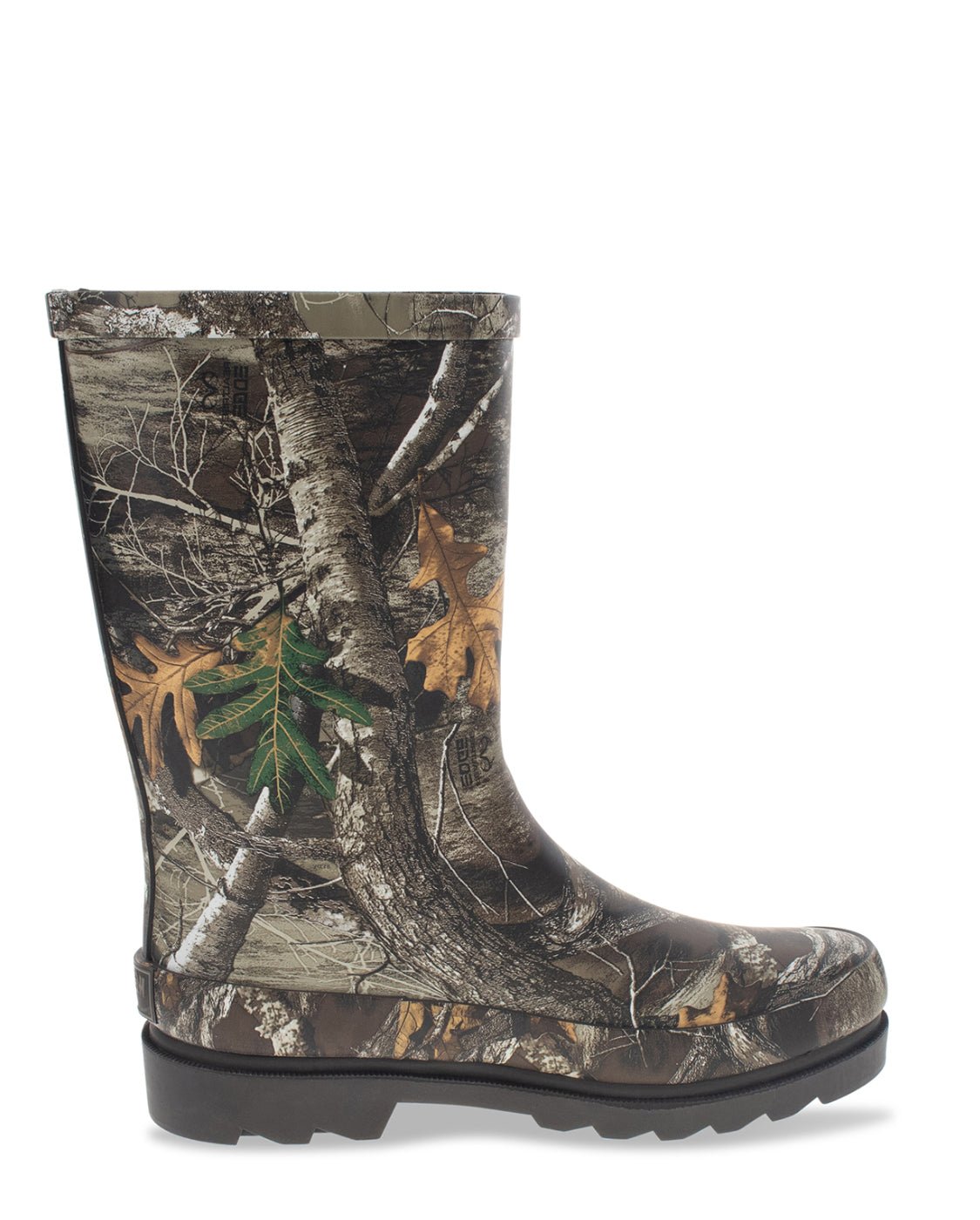 NEW Kids Realtree Camo Tall Rain Boot - Brown - WSC B2B