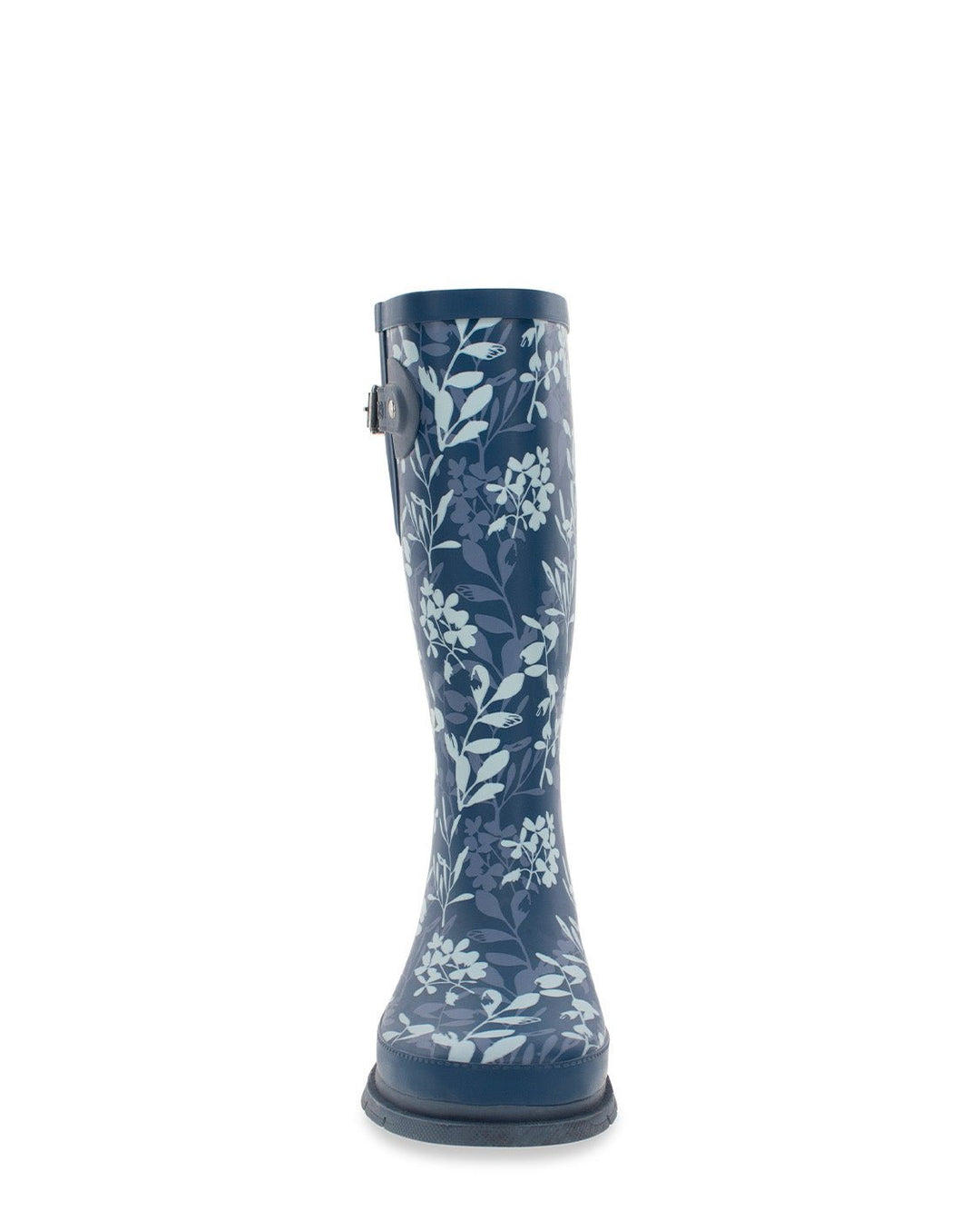 NEW Women's Leafy Branches Tall Rain Boot - Navy - WSC B2B