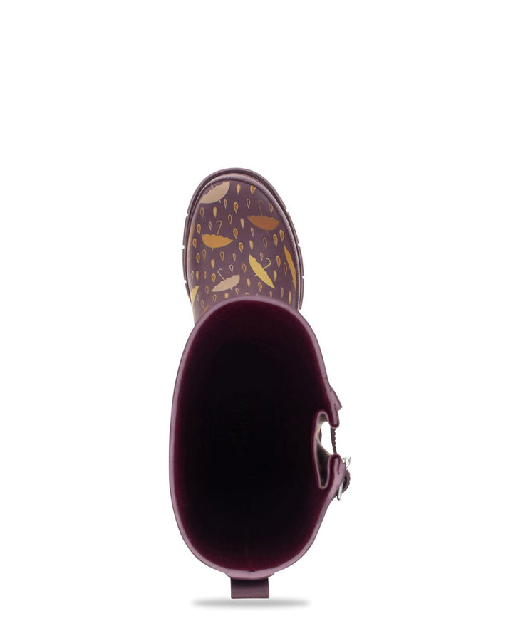 NEW Women's Pouring Tall Rain Boot - Brown - WSC B2B