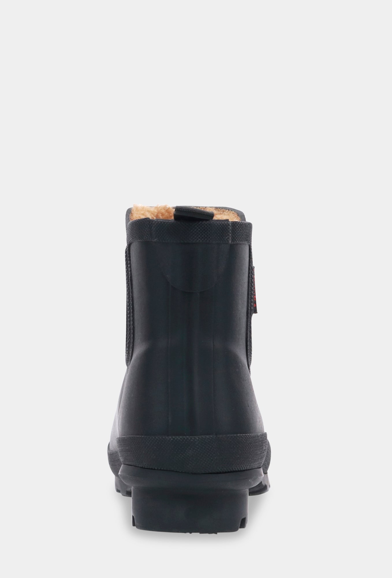 Plush Chelsea Rain Boot - Black - WSC B2B