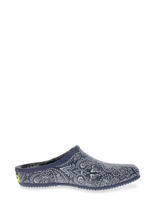 Women's Bandana Paisley Clog - Navy - WSC B2B