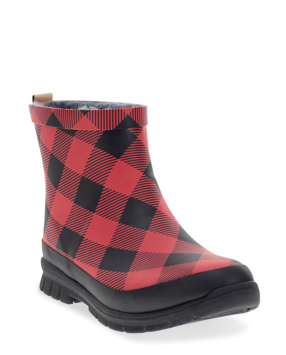 Women's Buffalo Shorty Ankle Rain Boot - Red - WSC B2B