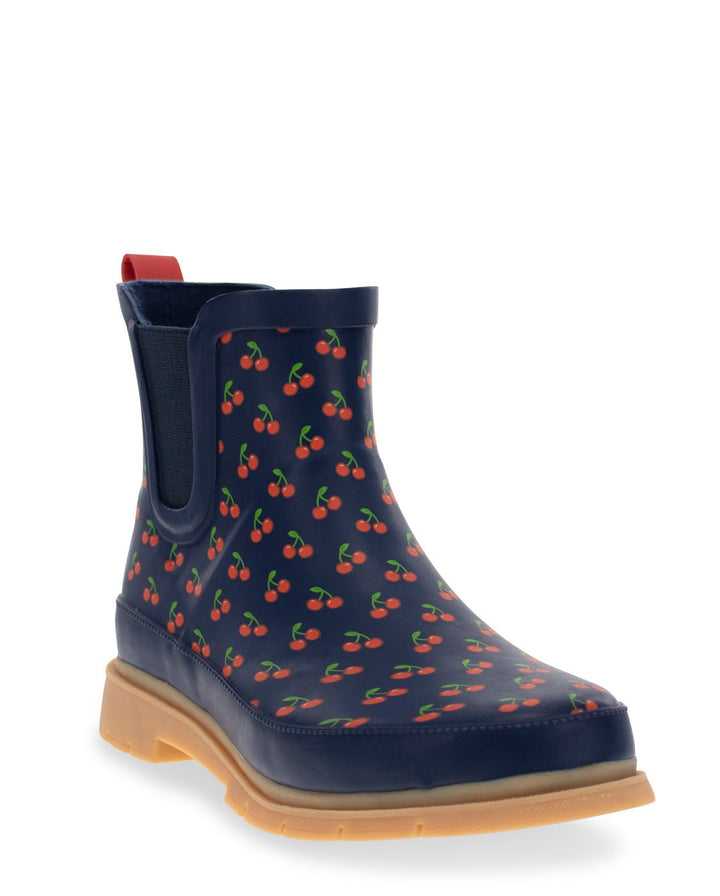 Women's Cherry Patch Chelsea Rain Boot - Navy - WSC B2B