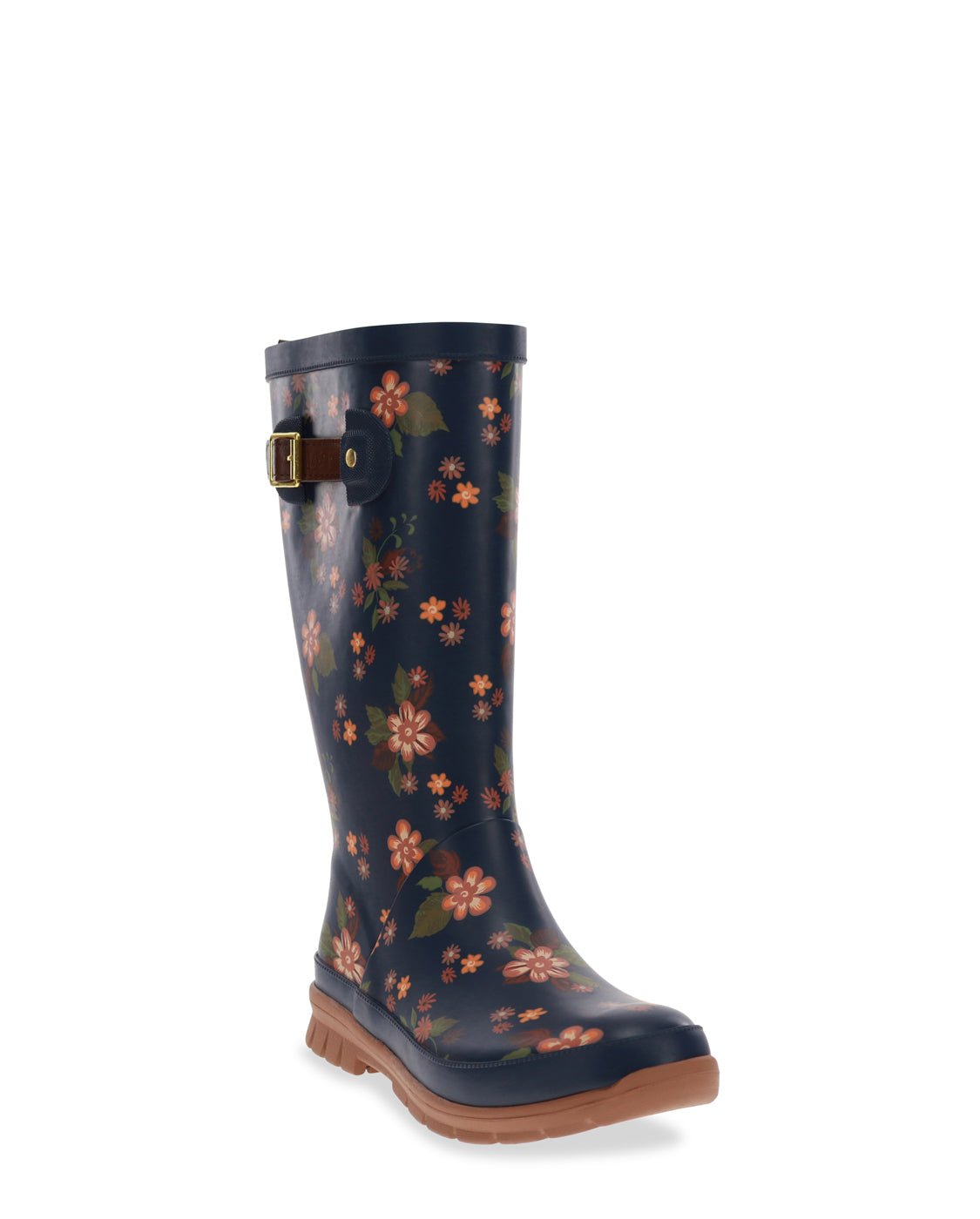 Women's Country Bloom Tall Rain Boot - Navy - WSC B2B