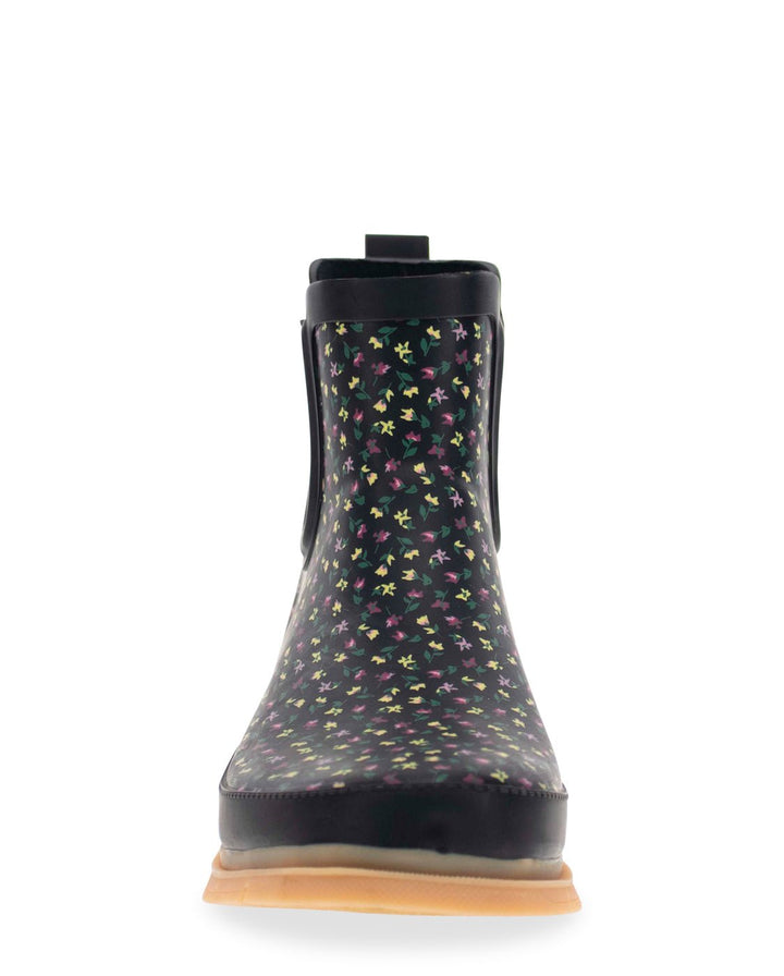 Women's Dainty Chelsea Rain Boot - Black - WSC B2B