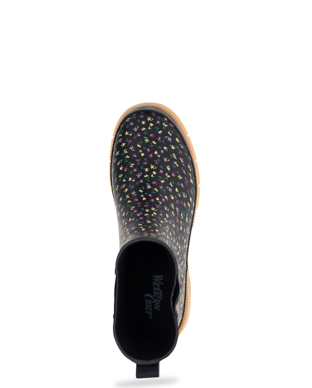 Women's Dainty Chelsea Rain Boot - Black - WSC B2B