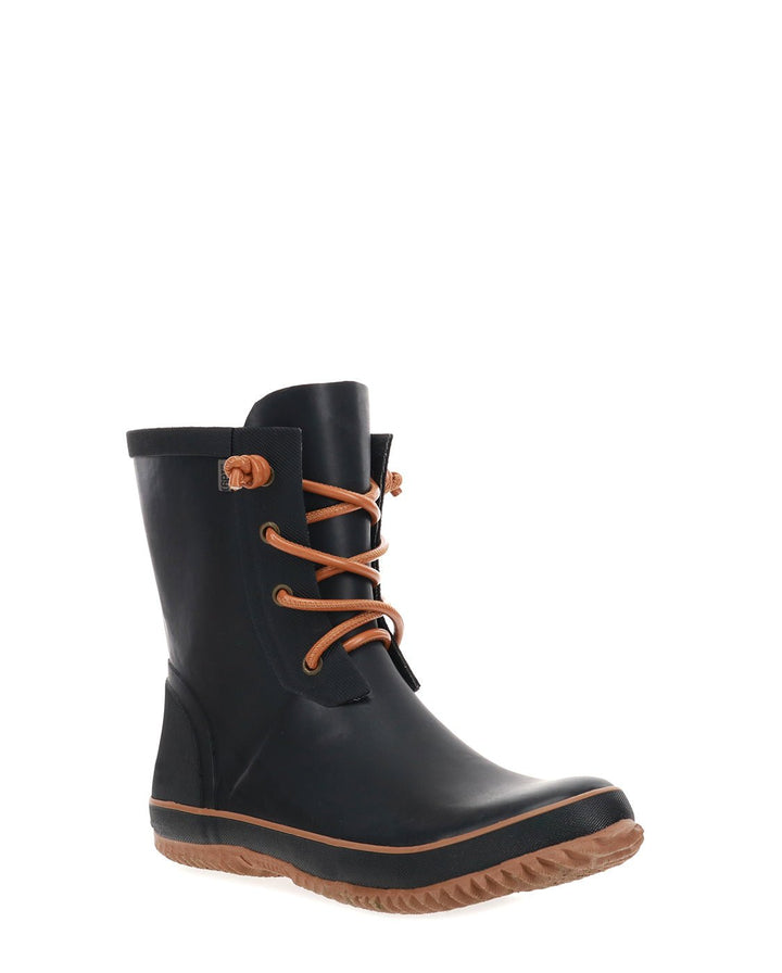 Women's Danielle Mid Rain Boot - Black - WSC B2B
