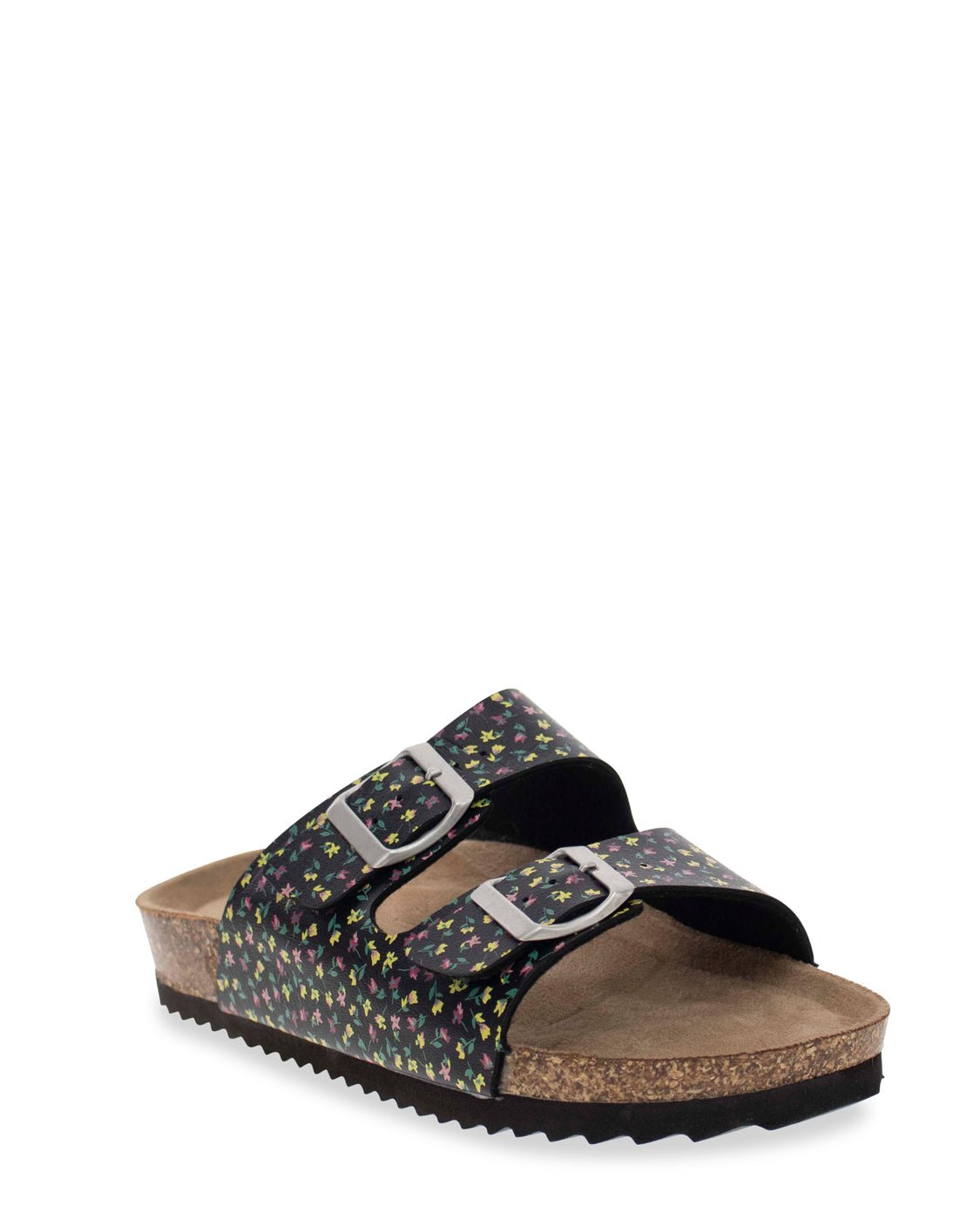 Women's Ditsy Sophie Slide Sandal - Black - WSC B2B