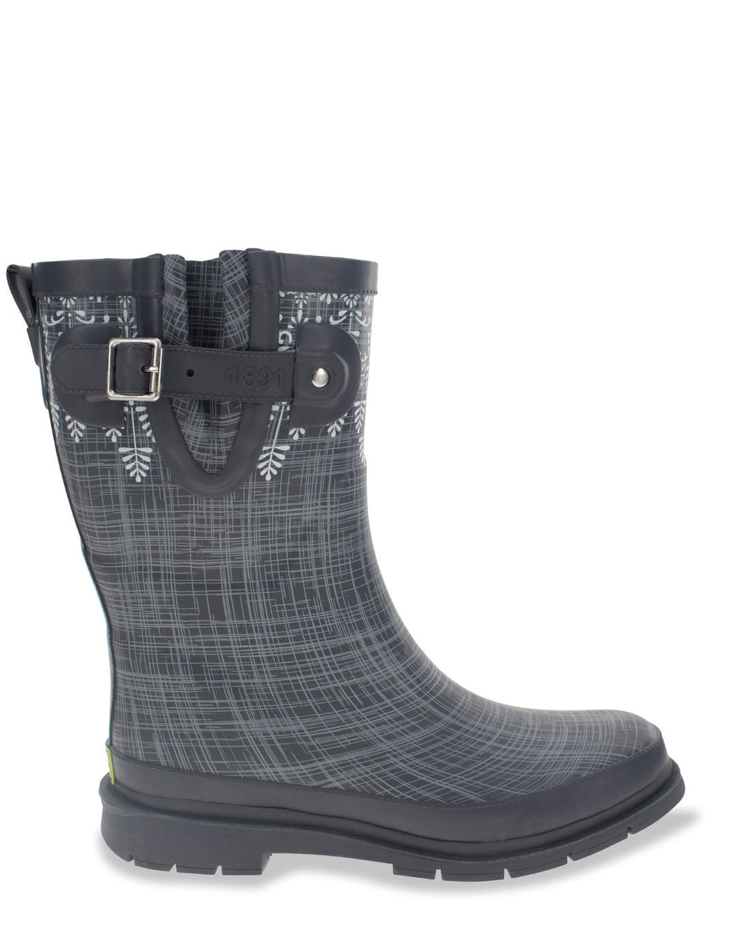 Women's Dove Tree Mid Rain Boot - Dark Charcoal - WSC B2B