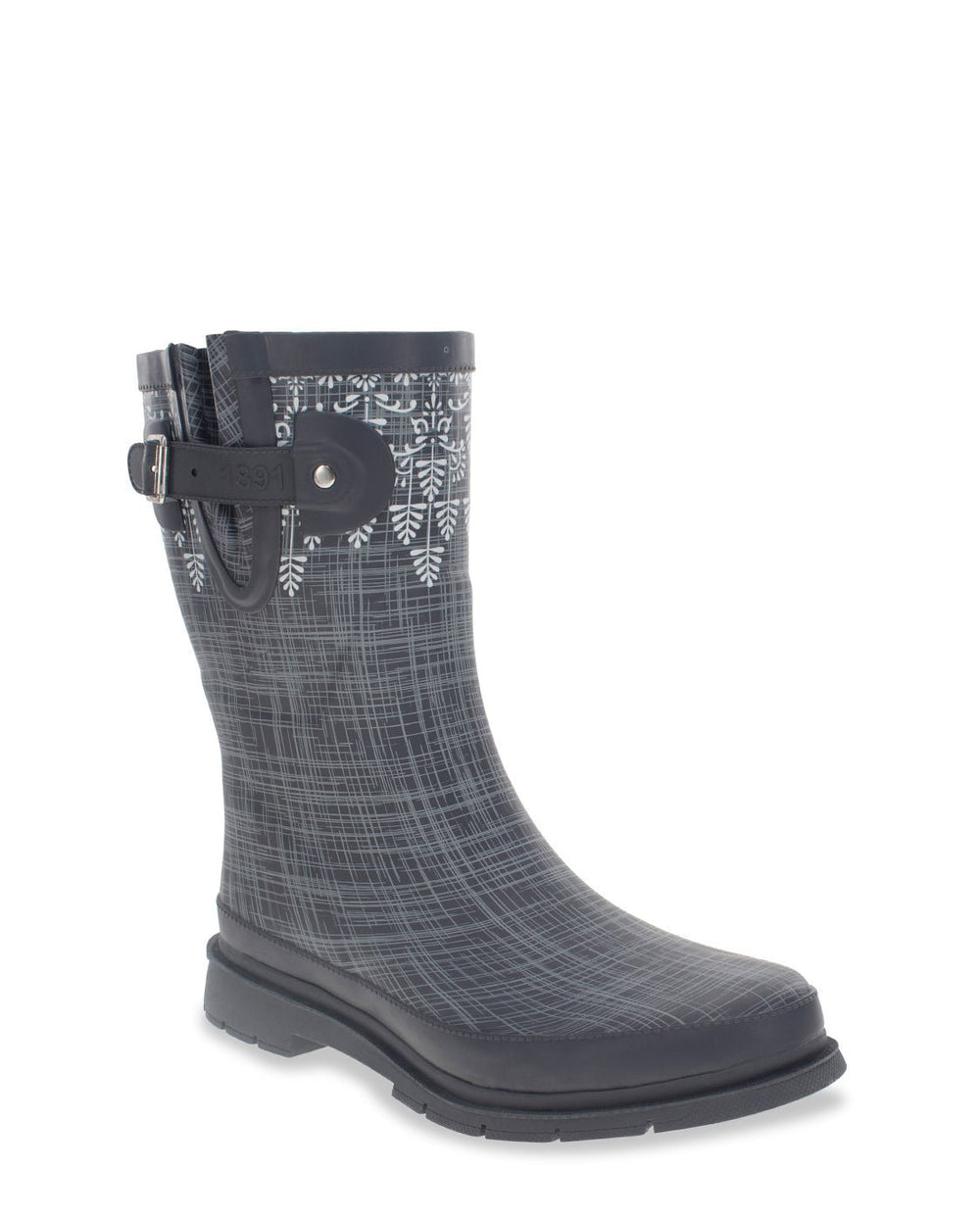 Women's Dove Tree Mid Rain Boot - Dark Charcoal - WSC B2B