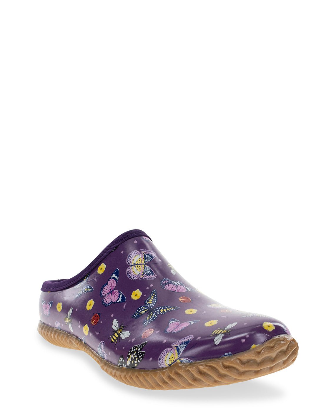 Women's Enchanted Insects Clog - Purple - WSC B2B