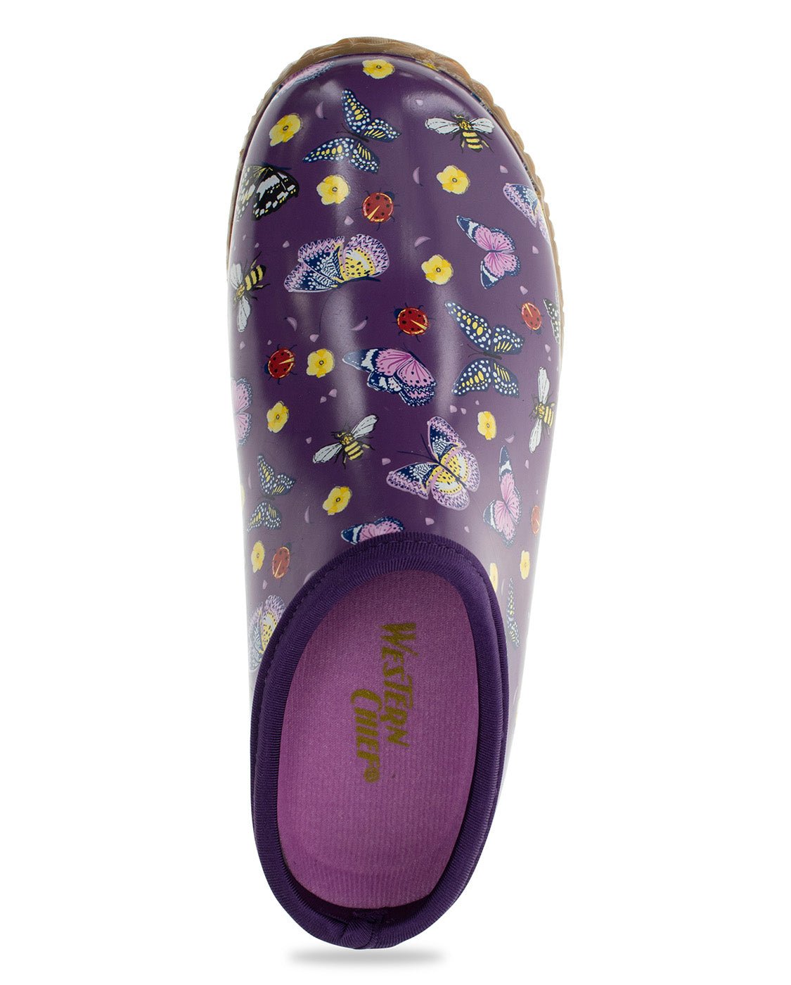 Women's Enchanted Insects Clog - Purple - WSC B2B