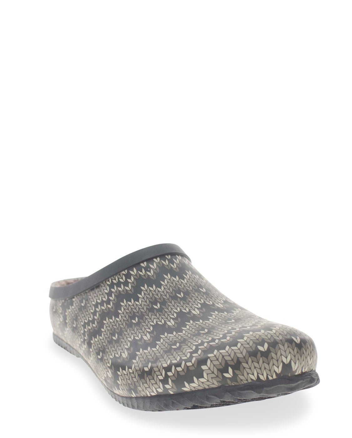 Women's Fair Isle Clog - Taupe - WSC B2B