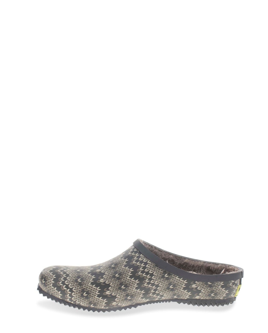 Women's Fair Isle Clog - Taupe - WSC B2B