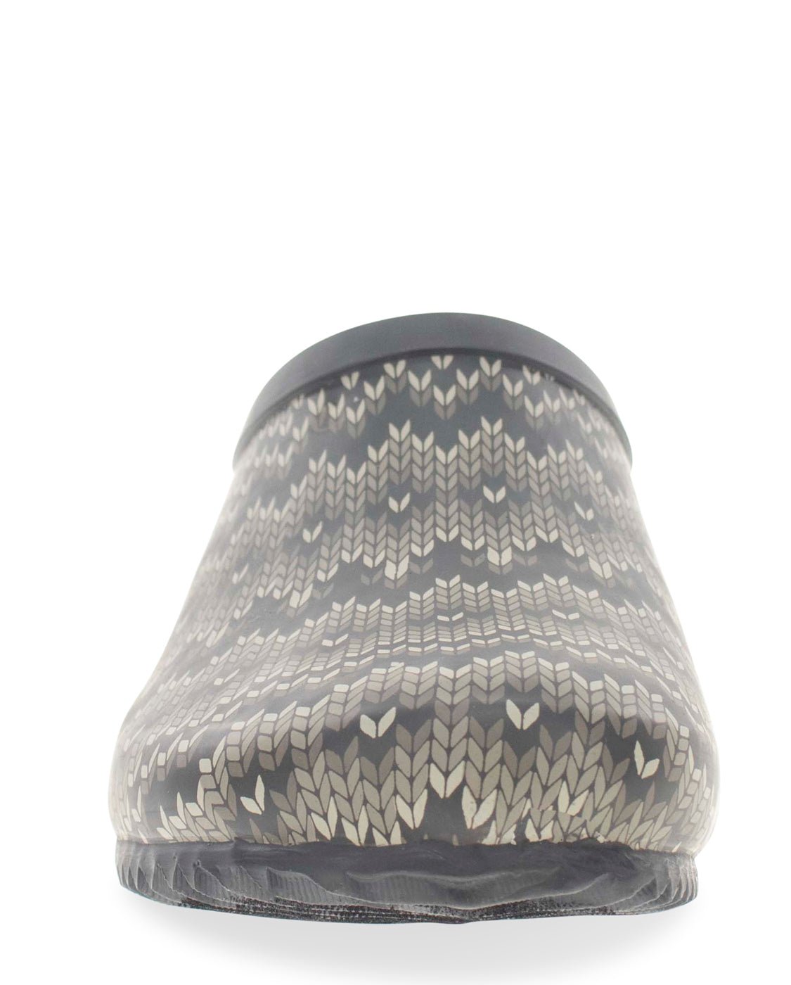 Women's Fair Isle Clog - Taupe - WSC B2B