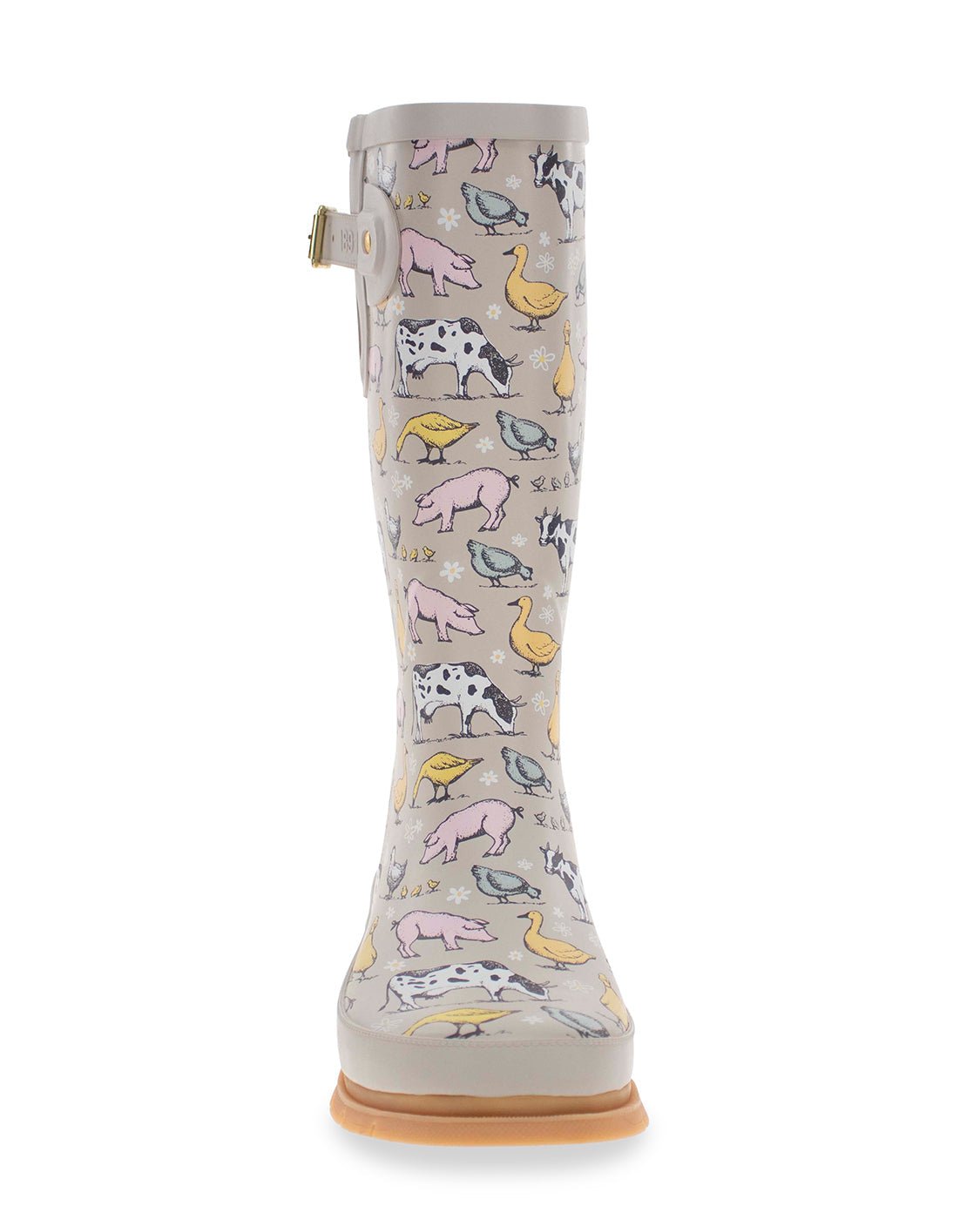 Women's Farmhouse Tall Rain Boot - Taupe - WSC B2B